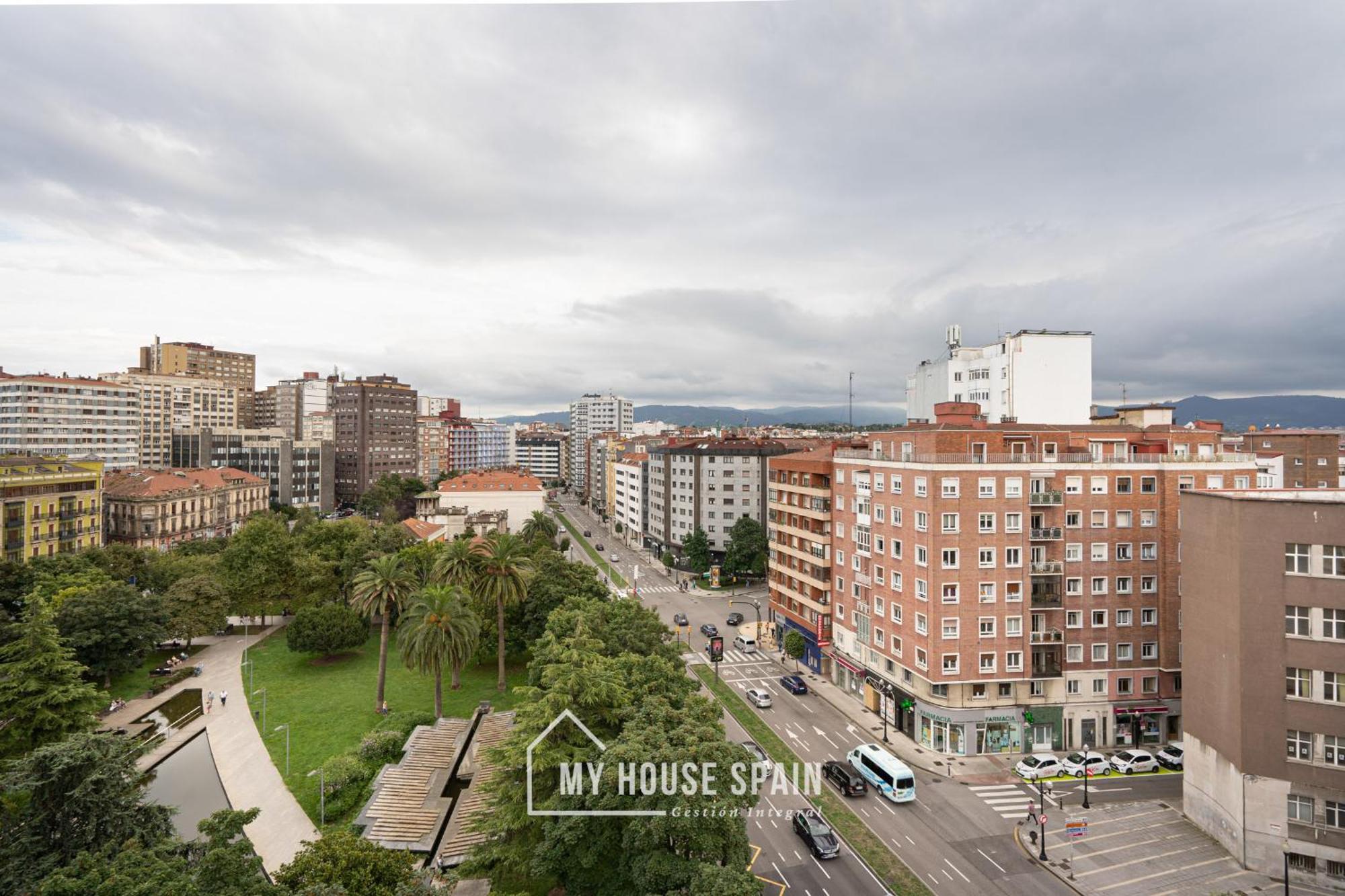 Myhousespain - Amplio Apartamento Con Vistas En Pleno Centro Хихон Экстерьер фото