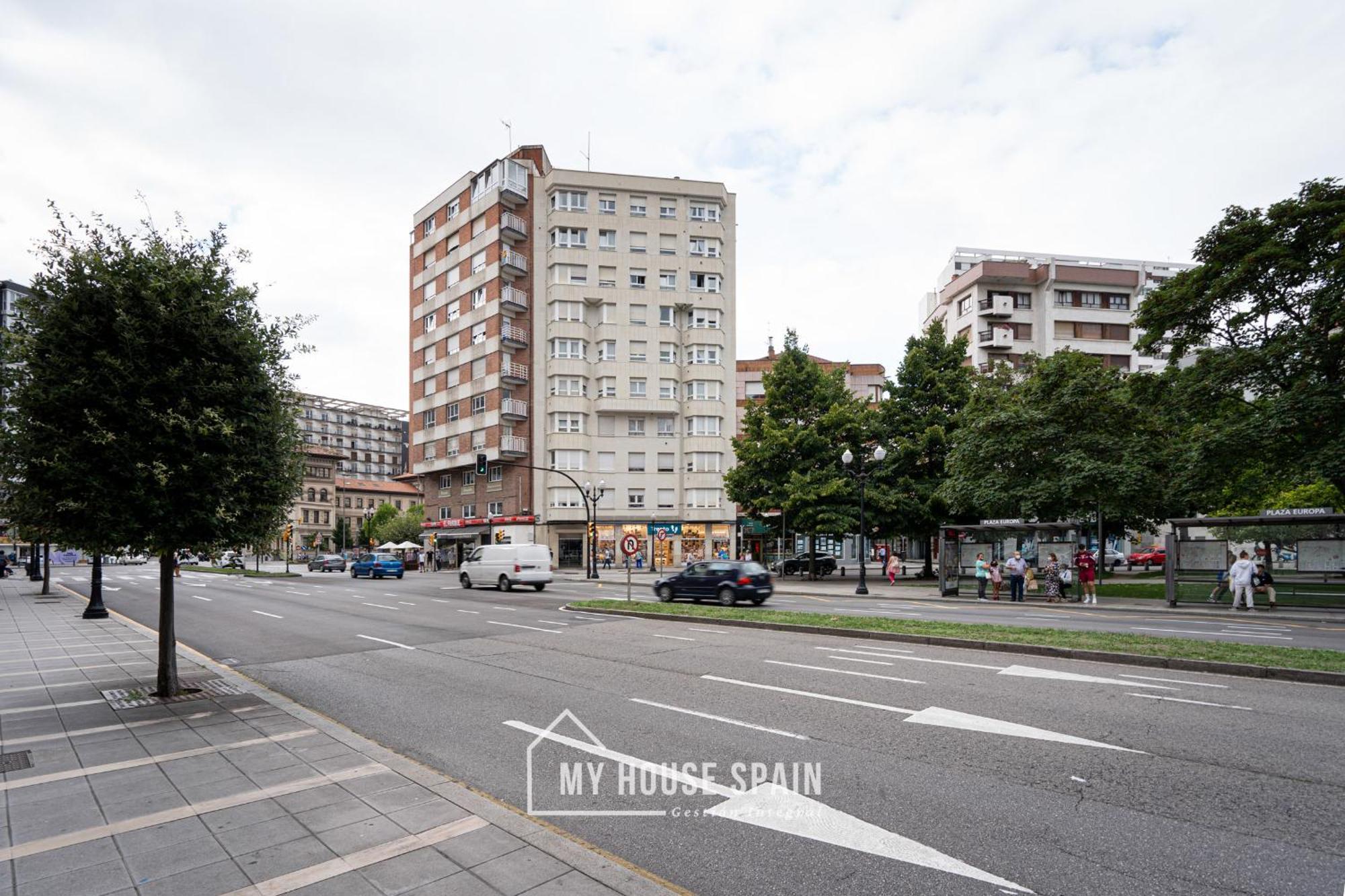 Myhousespain - Amplio Apartamento Con Vistas En Pleno Centro Хихон Экстерьер фото